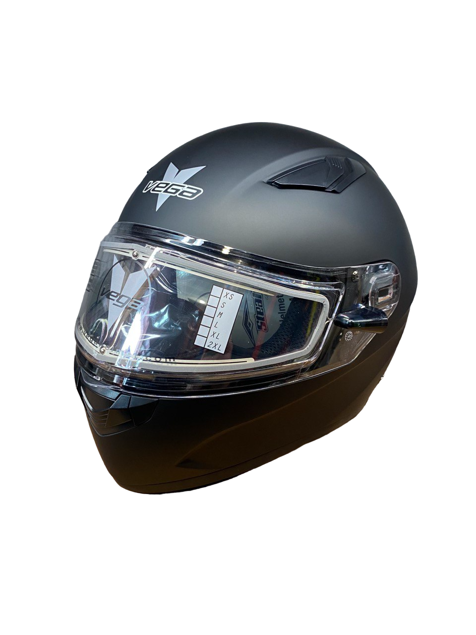 Шлем с подогревом Vega Ultra Winter (Черный матовый)