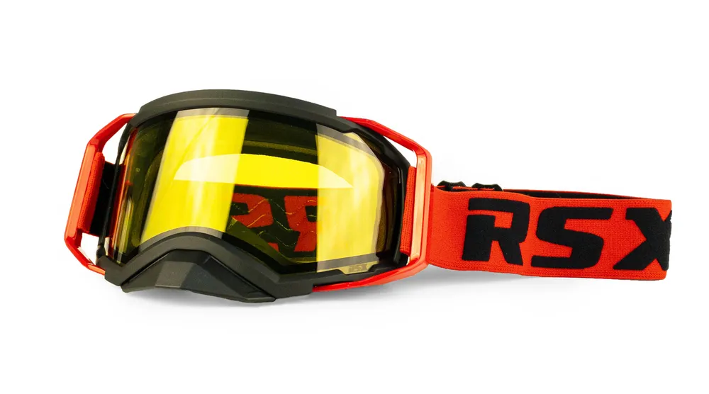 Очки RSX Blizzard Dual Lens (Black, Red-Red, желтые)