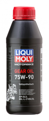 Трансмиссионное масло Liqui Moly Motorrad Gear Oil SAE 75W90 (синт) 0,5л