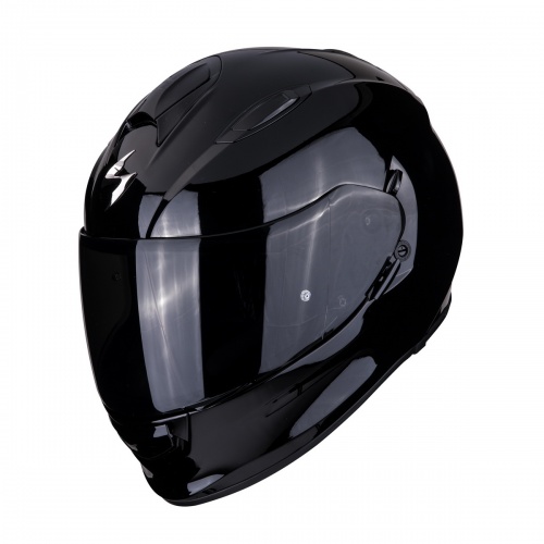 Шлем Scorpion EXO-491 SOLID (Черный Глянцевый)