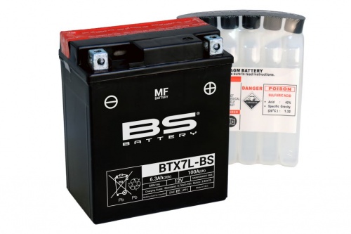 Аккумулятор BS Battery BTX7L-BS/YTX7L-BS BTZ7S