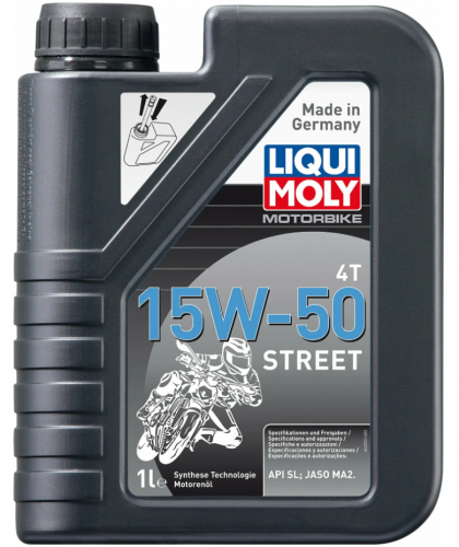 Liqui Moly Street 15W50 SL MA-2 HC-синтет. 1л
