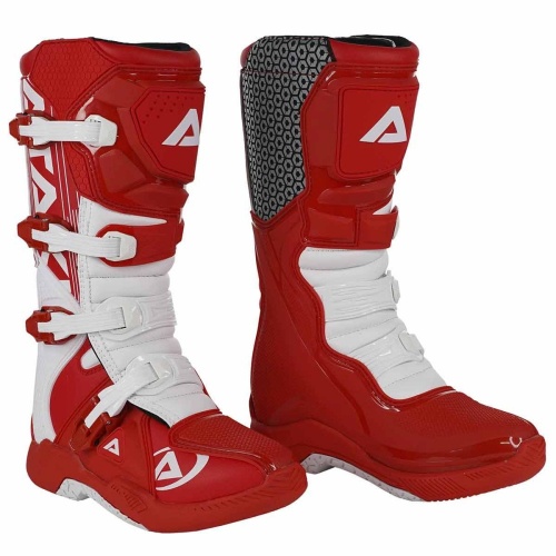 Защита ног Ataki MX001 (красный/белый)