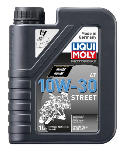 Liqui Moly Street 10W30 SL MA2 НС-синтетическое 1л