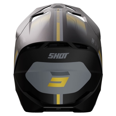 Шлем SHOT FURIOS AIM (черный, золотой, матовый)