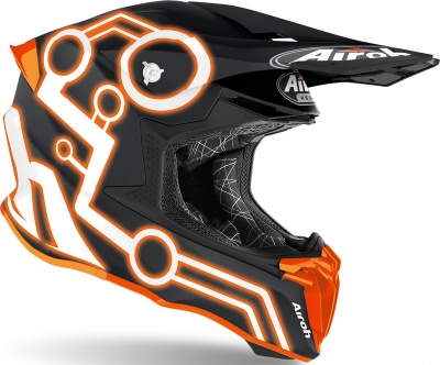 Шлем AIROH TWIST 2.0 Neon Orange Matt