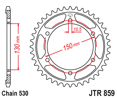 JTR859.38ZBK Звезда ведомая