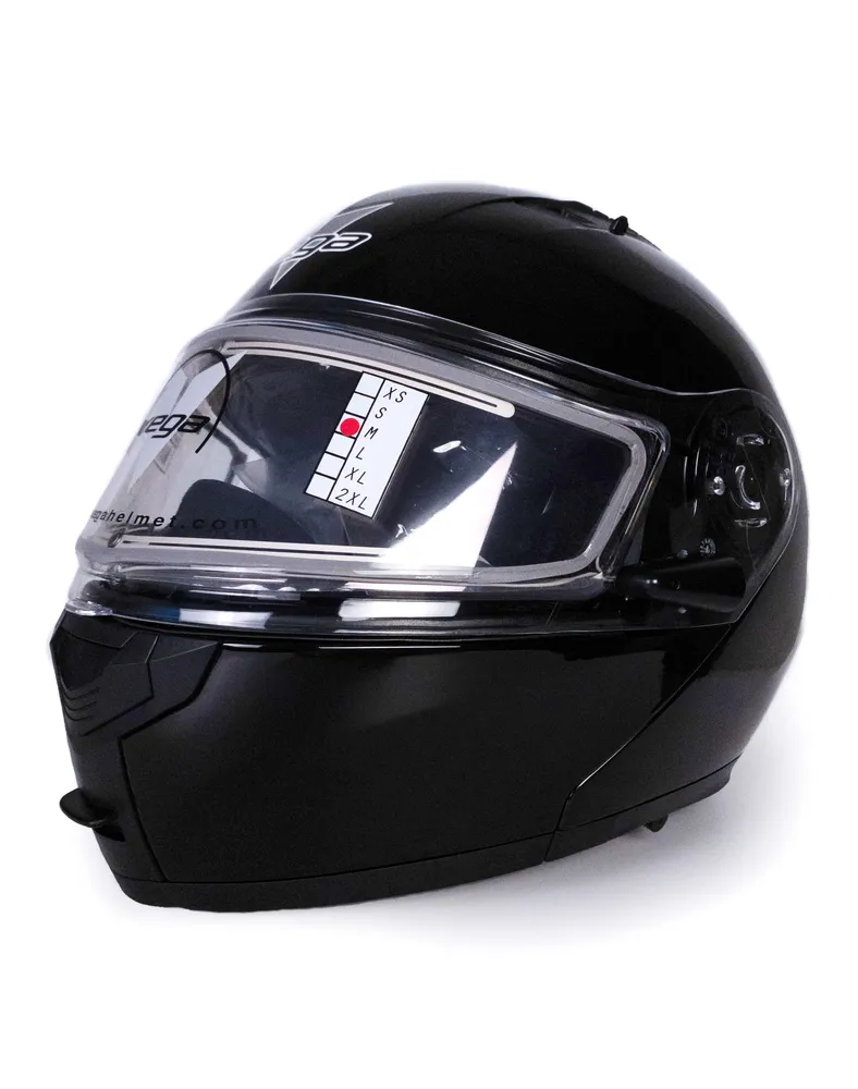 Шлем с подогревом Vega Spark Winter (черный глянцевый)