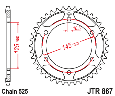 JTR867.43 Звезда ведомая