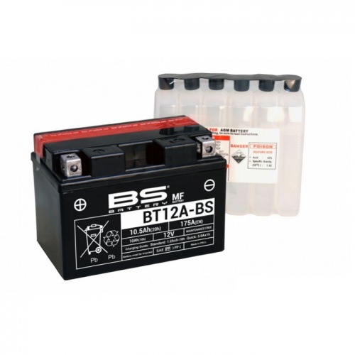 Аккумулятор BS Battery BT12A-BS (YT12A-BS)