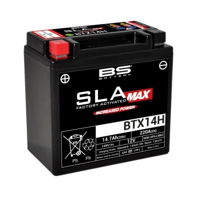 Аккумулятор BS Battery BTX14H SLA Max (YTX14H-BS)