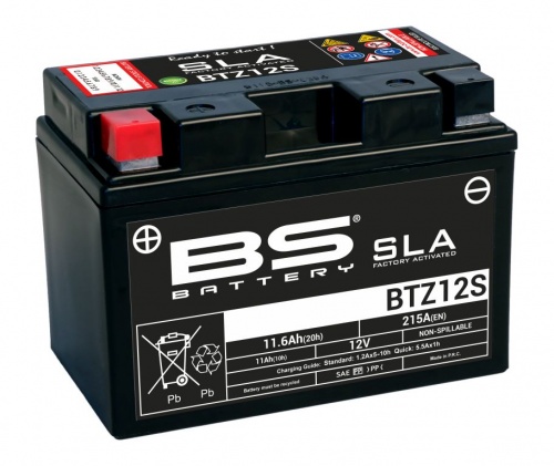 Аккумулятор BS Battery BTZ12S/YTZ12S SLA