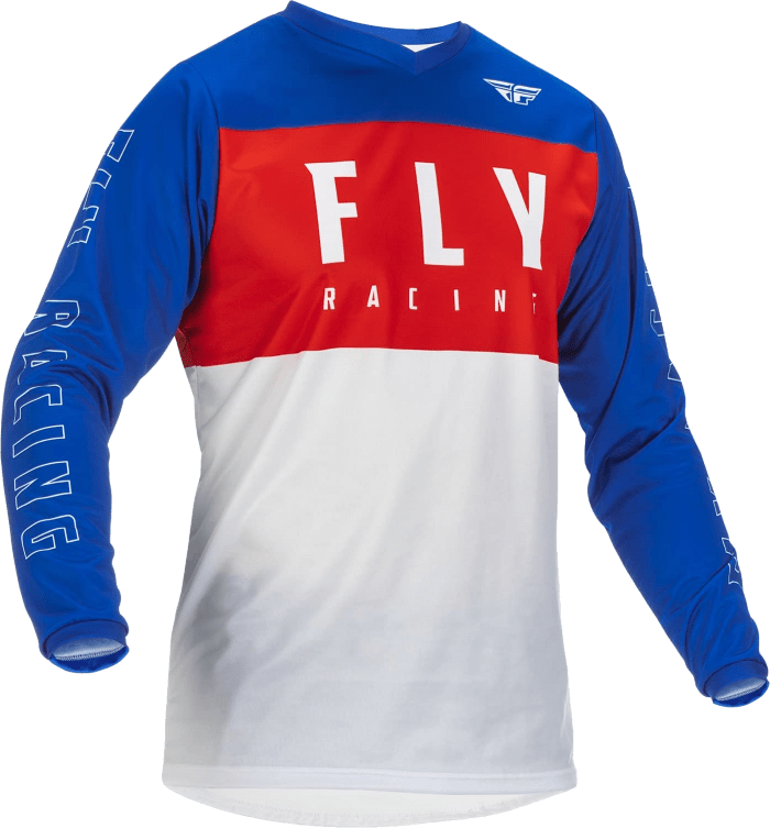 Джерси Fly Racing F-16 (2022) (красный, белый, синий)