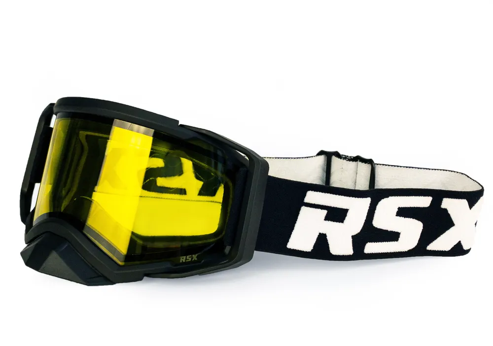 Очки RSX Blizzard Dual Lens (Black, желтые)